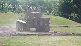 German Tiger 1 Tank in action [upl. by Flip]