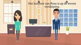 Sollicitatiegesprek in het Nederlands  ANIMATED [upl. by Mcneely]