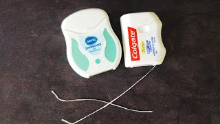 Colgate vs generic brand dental floss [upl. by Coplin]