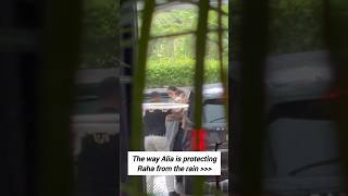 The way Alia Bhatt takes care of her baby girl Raha Kapoor 🥹❤️  shorts bollywood [upl. by Yanarp934]