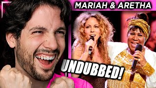 QUEENS Mariah Carey amp Aretha Franklin  Chain Of Fools Undubbed amp Dubbed [upl. by Daveda]