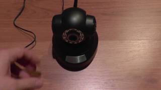 720p HD IP Camera P2P  unboxing set up install and configure on Android and PC [upl. by Amerigo]