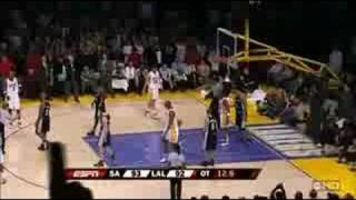 KOBE PRACTICE DUNK ON DUNCAN OWNAGE [upl. by Farrar]