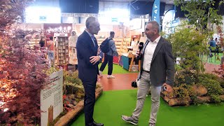 Premier jour du Salon Habitat et Jardin à Savoiexpo [upl. by Atirak472]