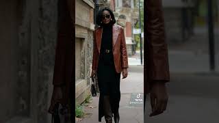 Brown outfits inspo autumnfashion fashioninspo fashionblogger beauty elegant fall [upl. by Zela729]