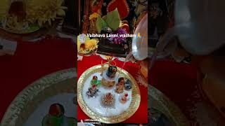 Sivaparvathula abhishekam🙏 shortvideo laxmipuja abhisekham viralvideo2024 sirimallipetsworld [upl. by Airdua]