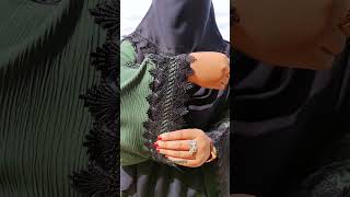 Abaya design 🥰shorts youtubeshorts abaya design abayadesigns [upl. by Eeryn]