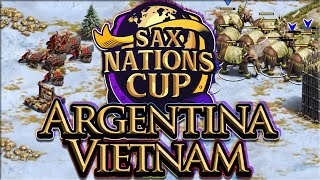 SAX Nations Cup  Argentina vs Vietnam [upl. by Nidnal736]