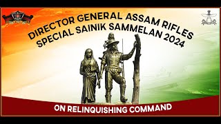 DIRECTOR GENERAL ASSAM RIFLES SPECIAL SAMMELAN [upl. by Anaehr]