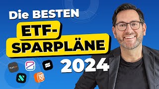 ETFSparplan Vergleich 2024  Kostenlose ETF Sparpläne  Welche Broker sind die Besten  extraETF [upl. by Eleon]