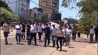 Manifestações em Maputo  Av Mão Tse Tung  041124 [upl. by Offen652]