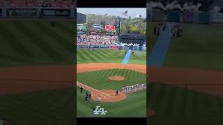 Shohei Ohtani Dodgers Opening Day Lineup Introduced By Bryan Cranston [upl. by Dennison]