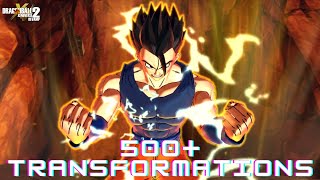 CAC 500 Best TransformationsAwoken Skills  Dragon Ball Xenoverse 2 Mods Compilation [upl. by Atnicaj738]