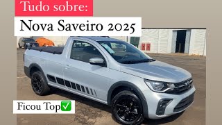 Tudo sobre NOVA SAVEIRO 2025 A mais econômica do Brasil Versão TRENDILINE CABINE SIMPLES [upl. by Edmund]