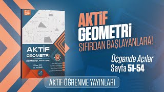 Aktif Geometri Çözümleri  Sayfa 5154  Üçgende Açılar [upl. by Serra17]