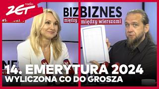 14 emerytura 2024 Którzy seniorzy dostaną a którzy są „za bogaci” biznesmiedzywierszami [upl. by Orola429]