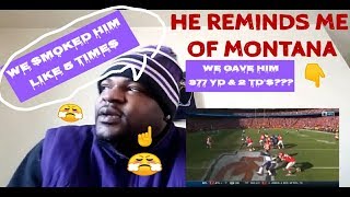 RAVENS FAN REACTS TO PATRICK MAHOMES HIGHLIGHTS VS RAVENS REACTION [upl. by Cutcliffe168]