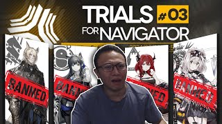 My chat BANNED my operators  Arknights Trials for Navigator 3 [upl. by Yrallam]