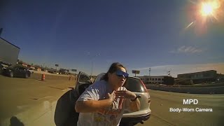 BODYCAM VIDEO Texas officer saves choking woman [upl. by Guthry]