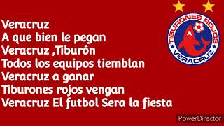 Himno De Los Tiburones Rojos Del VeracruzLetra [upl. by Ydnac]