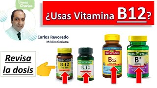 Vitamina B12 El error más común al comprar las pastillas [upl. by Adlev482]