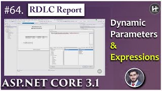 64 Add dynamic parameters and expressions in RDLC Report  A StepbyStep Guide 🚀  RDLC Report [upl. by Roderic]