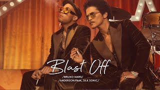 Bruno Mars Anderson Paak Silk Sonic  Blast Off  Lyrics Video [upl. by Bunde759]