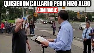 Hombre intenta callar a Predicador y sucede algo admirable  Testimonios Cristianos Impactantes [upl. by Lamek]