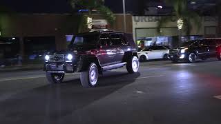 Drake arriving to Stassies birthday party [upl. by Amadas]