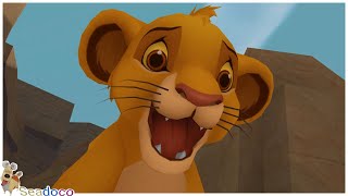 The Lion King Full Movie  Kingdom Hearts  Game Movie [upl. by Ylrrad499]