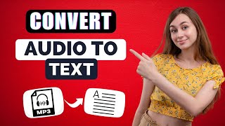 Convert Audio or Video to Text for Free 2024  Transcribe Audio to Text [upl. by Simons518]