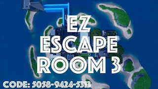 EZ ESCAPE ROOM 3  Created by ethanfisherman [upl. by Ehudd382]