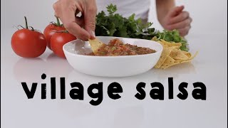 Village Salsa  Best Salsa Recipe Ever [upl. by Eerehs]