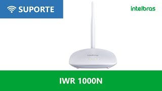 Configuração do modo Repetidor wireless IWR 1000N e IWR 3000N  i3195 [upl. by Januarius]