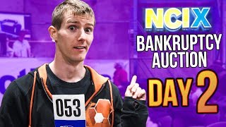 NCIX Bankruptcy Auction  Day 2 FINALE [upl. by Ettenwad]