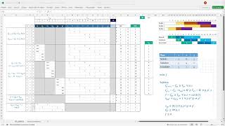 Flow shop 12 Modelo en Excel Restricción 1 [upl. by Ramej]