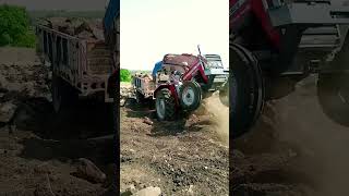 241di 🚜🚜। messey ट्रैक्टर फस गया desi 🚜🚜 [upl. by Nennahs]