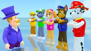 Paw Patrol The Breathtaking Rescue of the Police Chief and the Mayor Escape  Papup Cartoon [upl. by Zemaj]