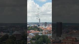 Vertical video Gothenburg Sweden Skansen Kronan  A fortress on a hill with panoramic views of [upl. by Hetti]