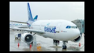 Air Transat A310300 Flight Review  Toronto  Montreal [upl. by Preuss]