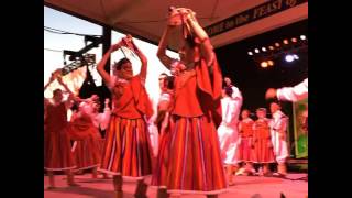 Traditional dance from the Madeira Islands at the Feast [upl. by Runck]