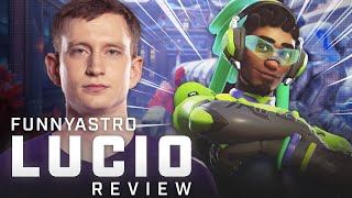 1 LUCIO in OW2 PRO Support Guide from FunnyAstro [upl. by Ahsinotna]