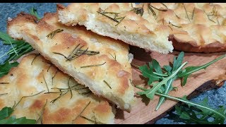 FOCACCIA AL ROSMARINO GLUTEN FREE SENZA GLUTINE [upl. by Adlesirk112]