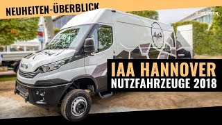 IAA Nutzfahrzeuge Hannover – Neuigkeiten für AllradGlobetrotter 2018 [upl. by Nya]