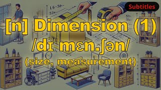 n Dimension meaning size measurement with 5 examples [upl. by Peyton]