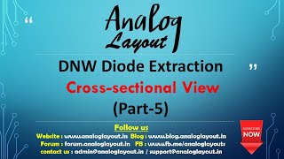 DNW Diode Extraction Crosssectional View Part5 [upl. by Ellebasi]