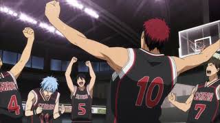 Seirin High Winter Cup Wining Moment vs Rakuzan High [upl. by Sherourd]