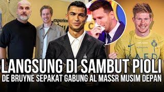 AKHIRNYA DIRESMIKAN❗De Bruyne Sepakat Gabung Al Nassr Musim Depan 🤝Ronaldo Resmi Jadi Goat Sepakbola [upl. by Eleon576]