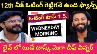 Biggboss8 telugu 12th week mega chief task winner Latest BS Chinni [upl. by Vilma]