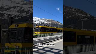 Wengen Station switzerland [upl. by Lytle]